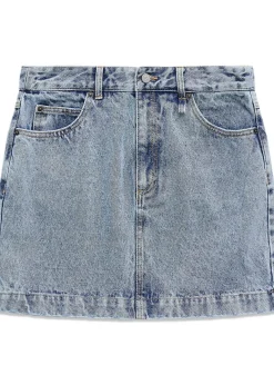 ALIS ASH SHORT DENIM SKIRT