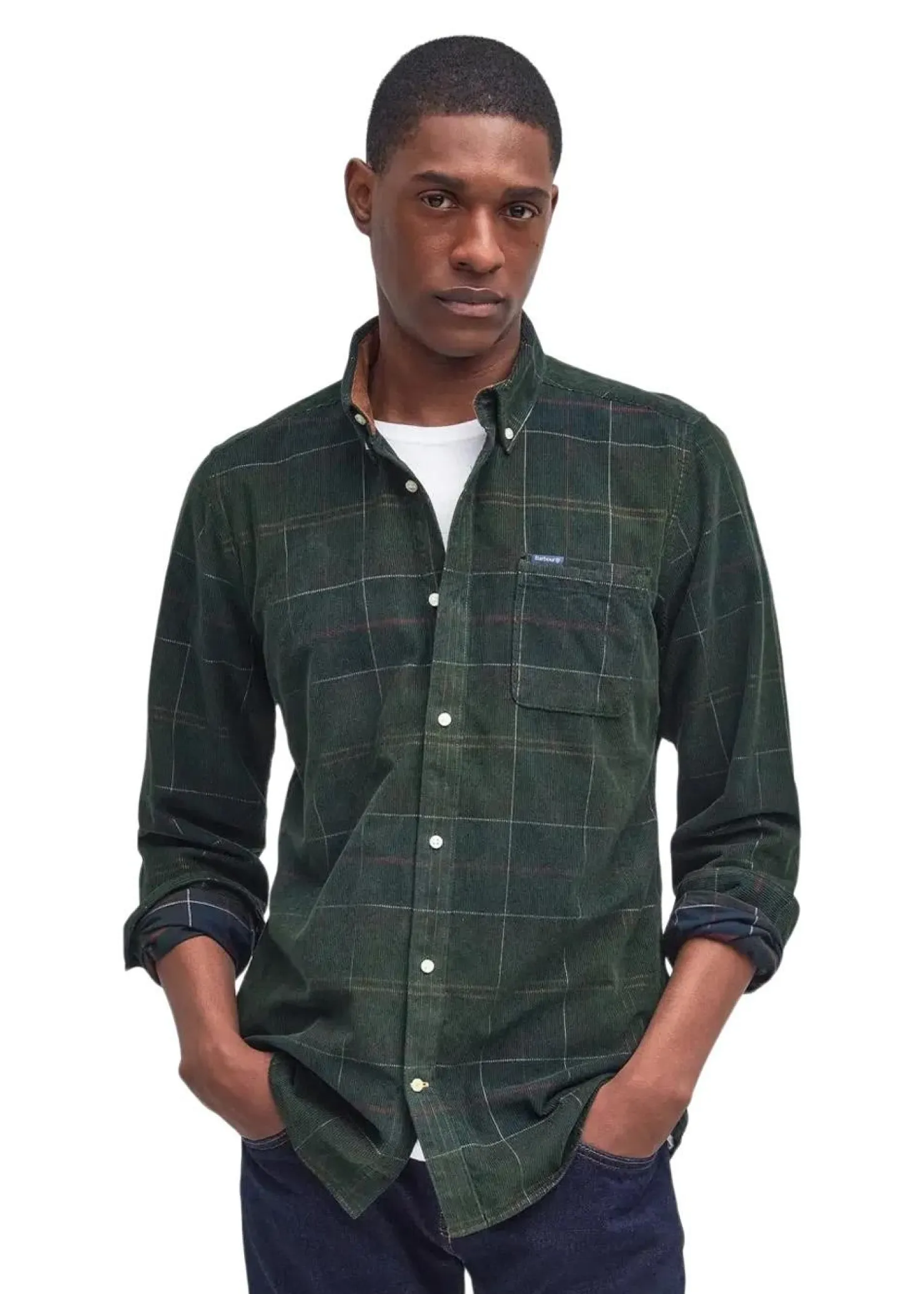 Barbour Blair Tailored Tartan Corduroy