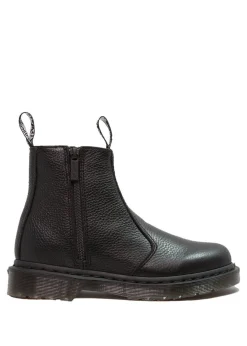 Dr. Martens 2976 W/Zips Black Milled Nappa
