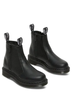 Dr. Martens 2976 W/Zips Black Milled Nappa