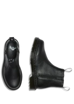 Dr. Martens 2976 W/Zips Black Milled Nappa
