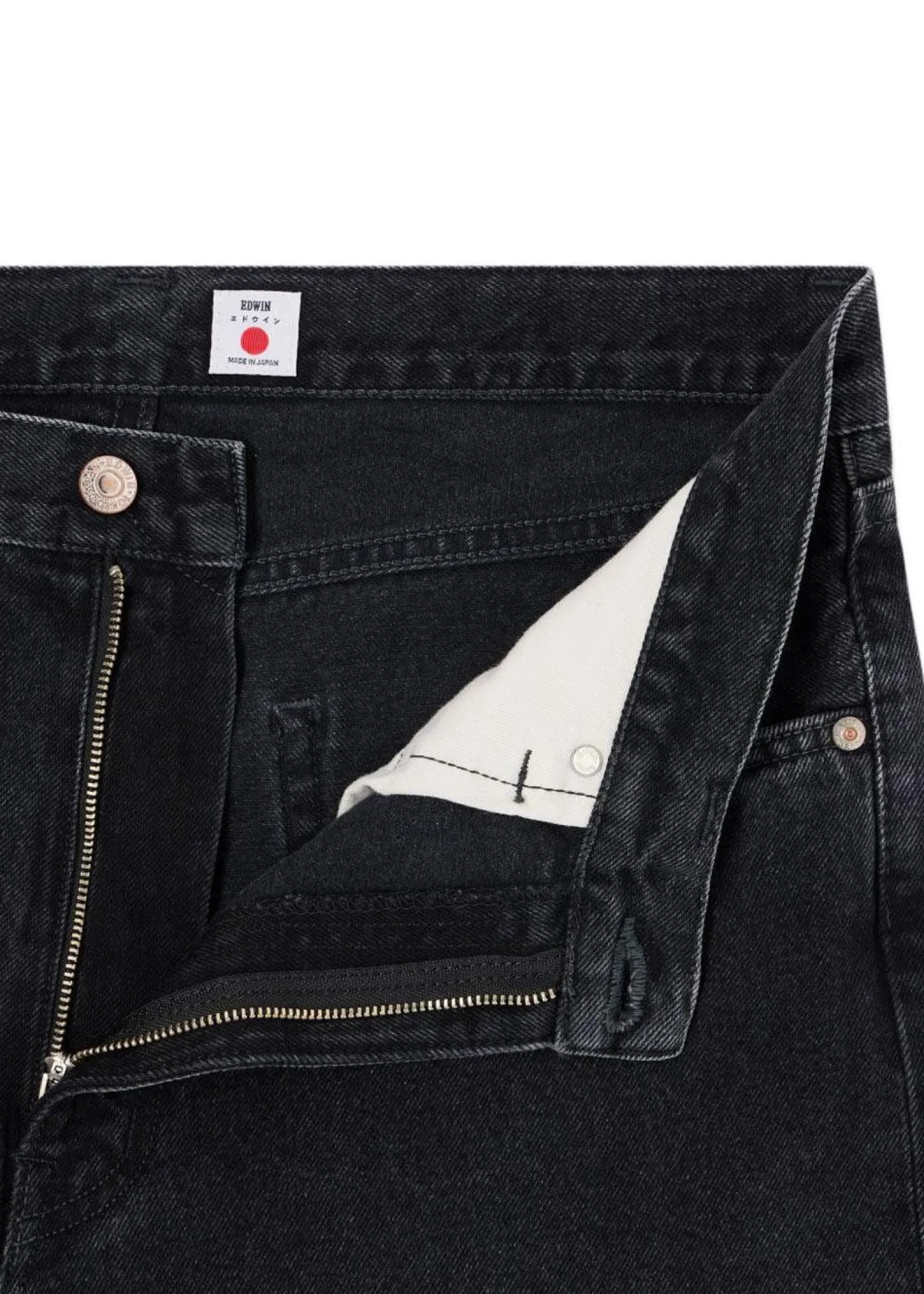 Edwin Loose Jeans Black Dark Used