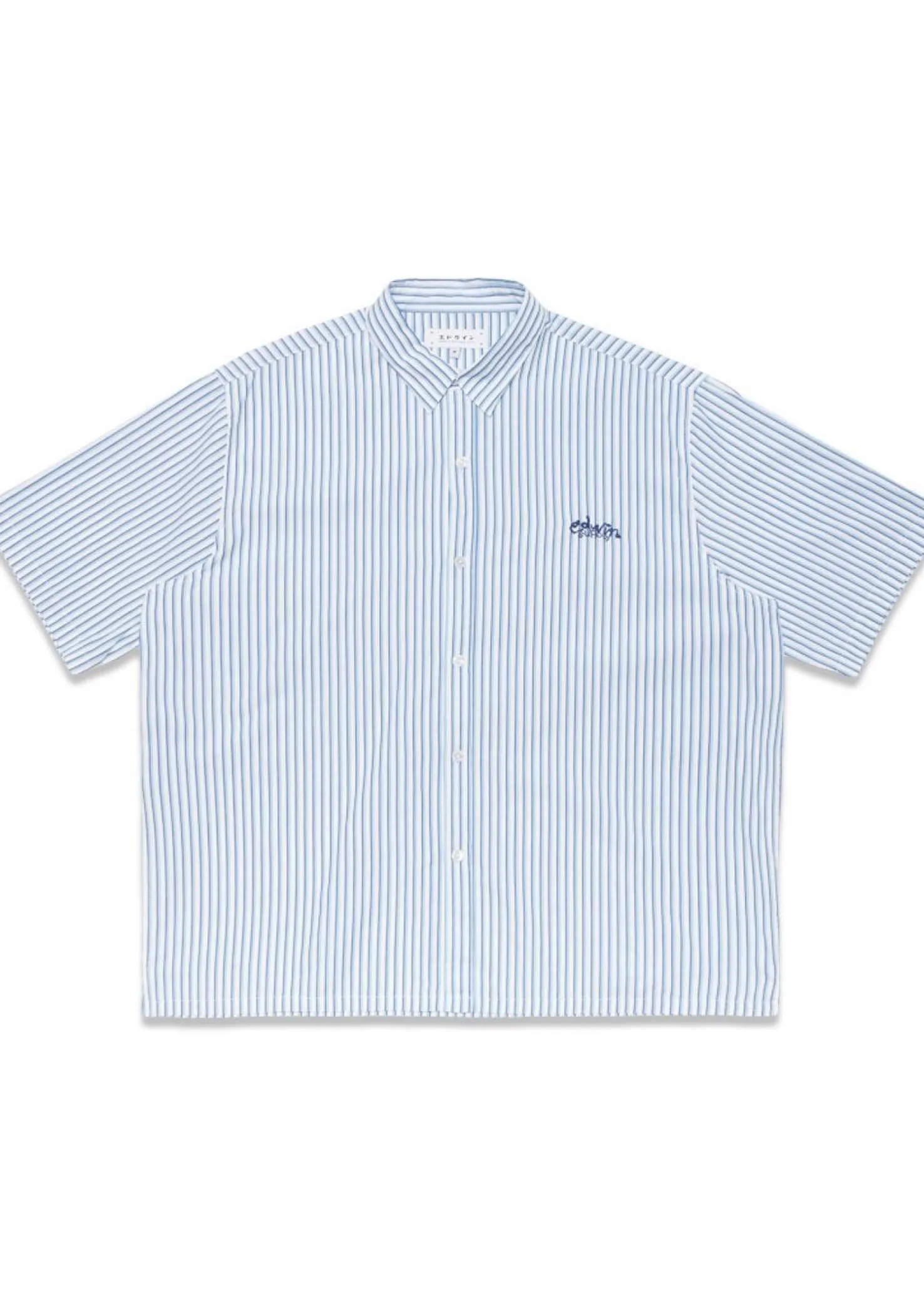Edwin Toledo Shirt Ss-White/Blue