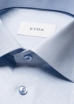 Eton Semi Solid Signature Twill Shirt