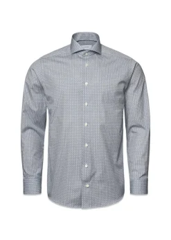 Eton Slim-Poplin Print