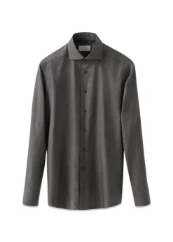 Eton Slim Semi Solid Signature Dobby Shirt