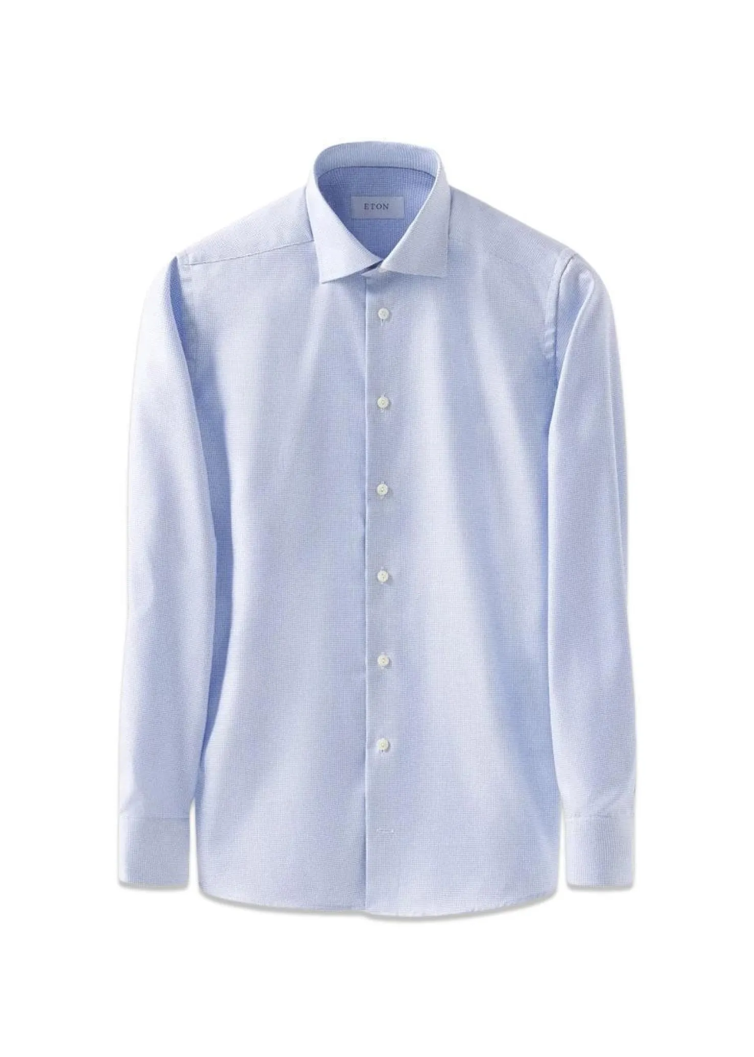 Eton Slim Textured Twill Shirt
