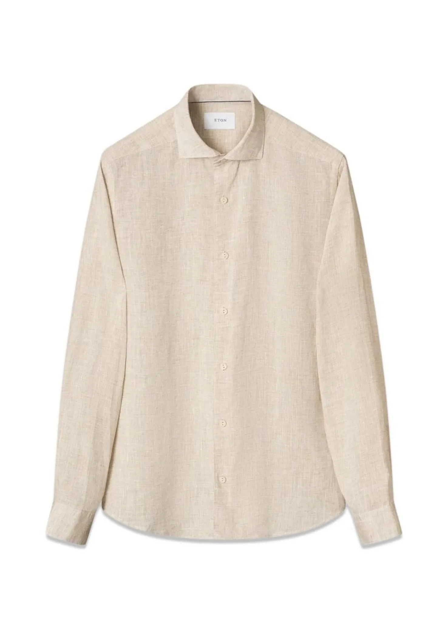 Eton Solid Linen Shirt