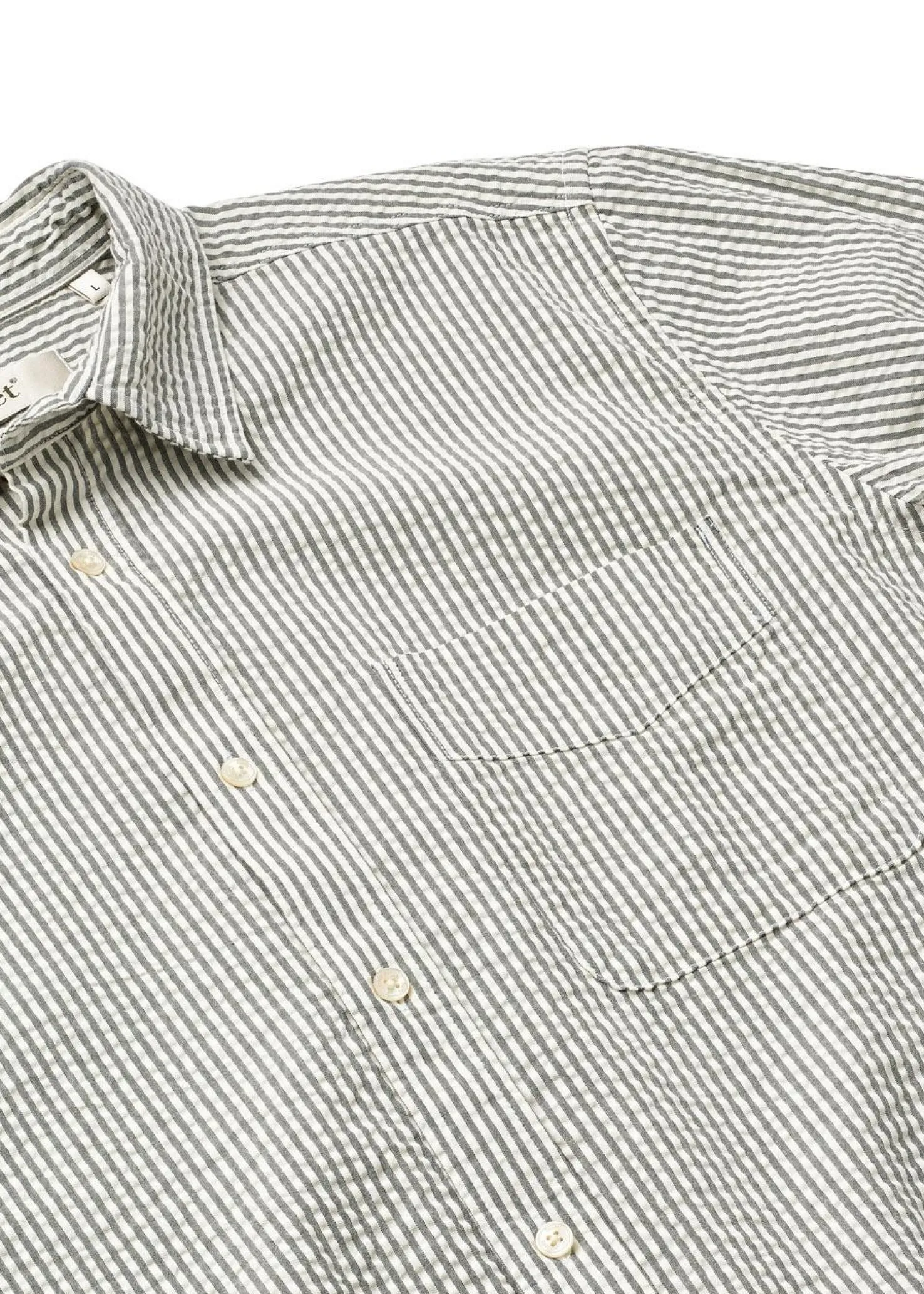 Forét MAPLE REGULAR FIT SEERSUCKER SHIRT