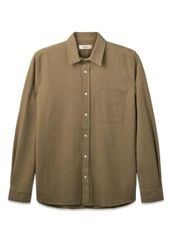 Forét MAPLE REGULAR FIT SEERSUCKER SHIRT