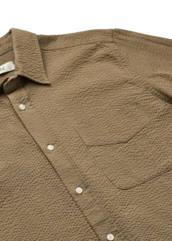 Forét MAPLE REGULAR FIT SEERSUCKER SHIRT