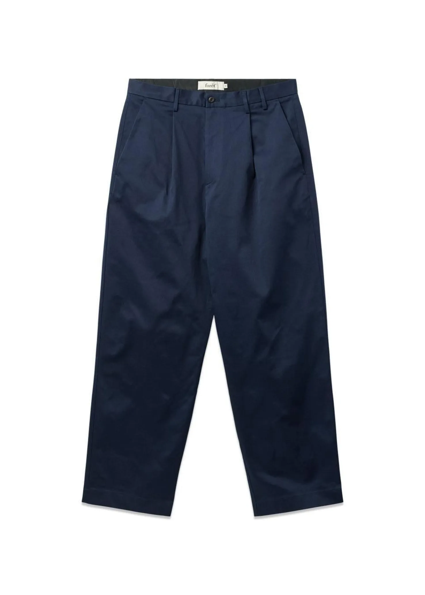 Forét WRITER RELAXED FIT PLEATED PANTS