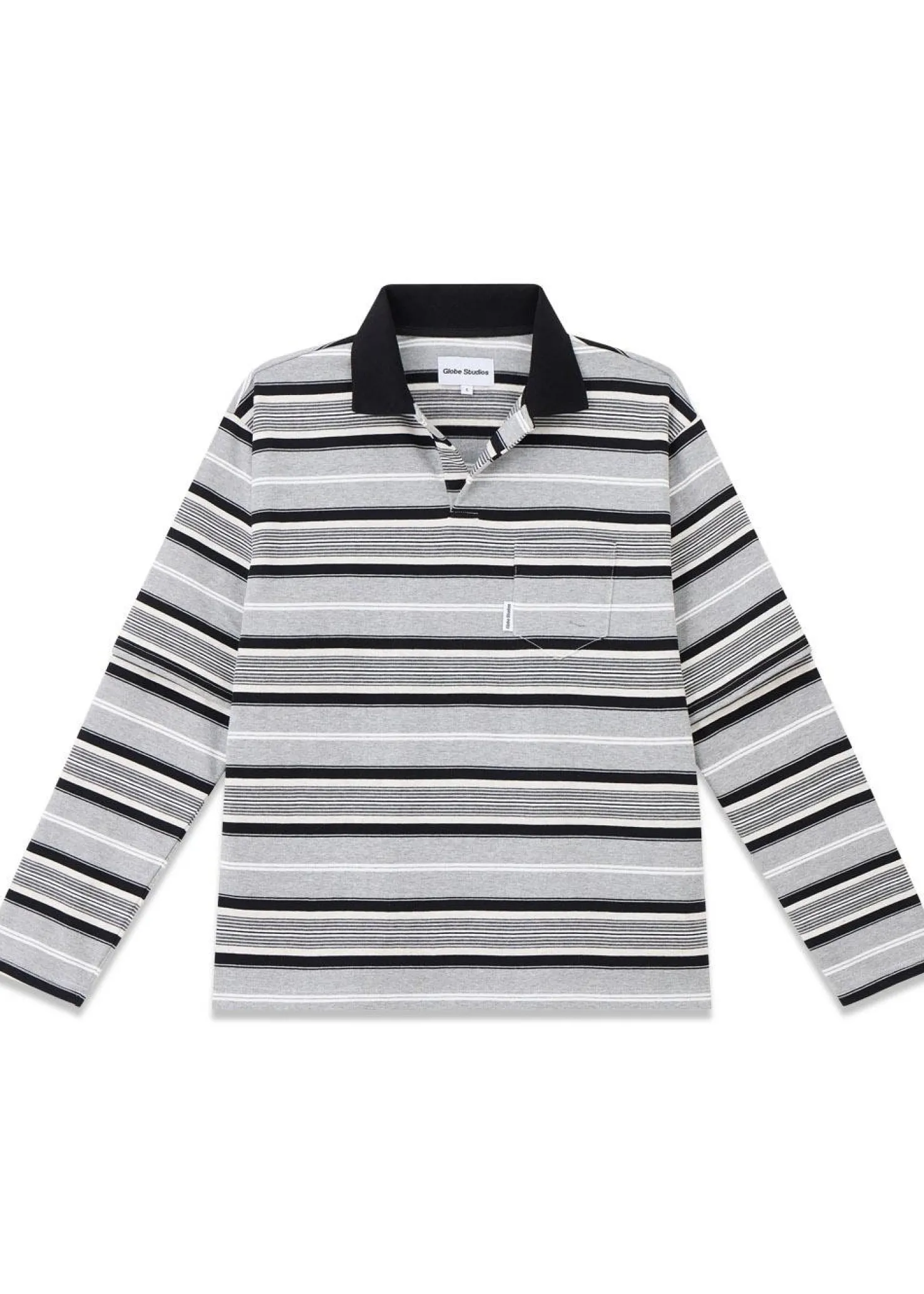 Globe Studios Double Striped Polo Shirt