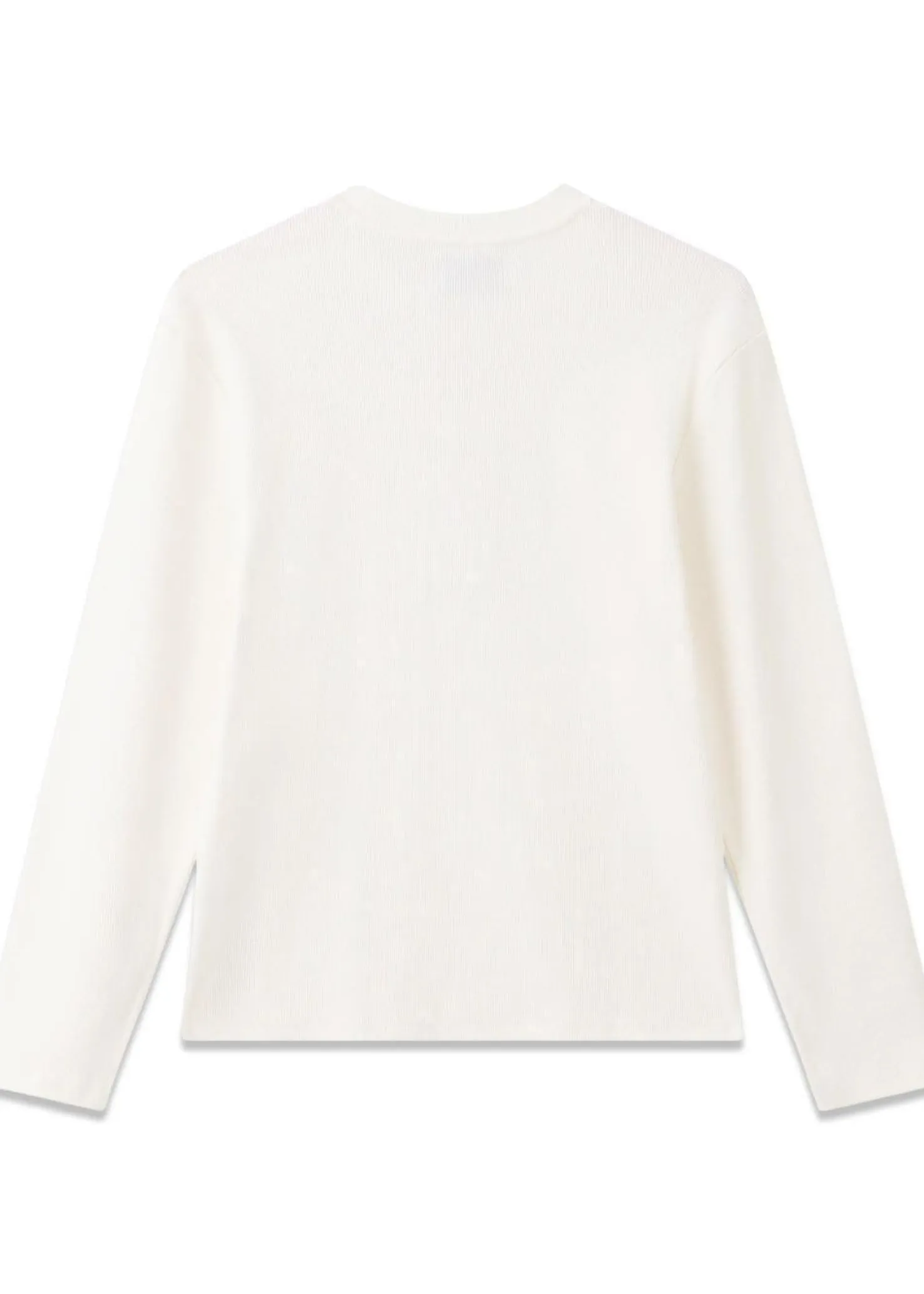 Globe Studios Rib Long Sleeve White