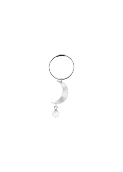 Jane Kønig Half Moon Creole with pearl