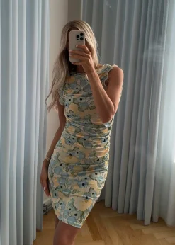Modström Nettiemd print dress