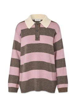 Modström Pelhammd stripe polo