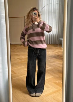 Modström Pelhammd stripe polo