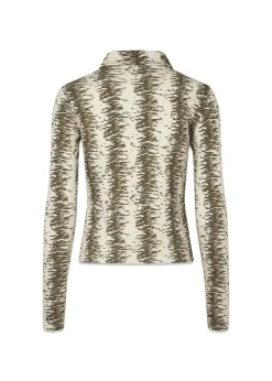 Modström Porsiamd print LS polo