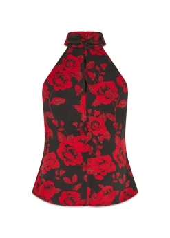 Modström Ruthiemd print top