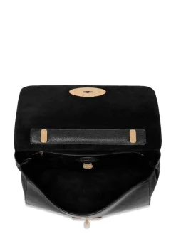 Mulberry Medium Lily Glossy Goat