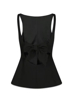 Neo Noir Agape Structure Tie Top