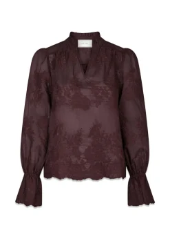 Neo Noir Amara Big Embroidery Blouse