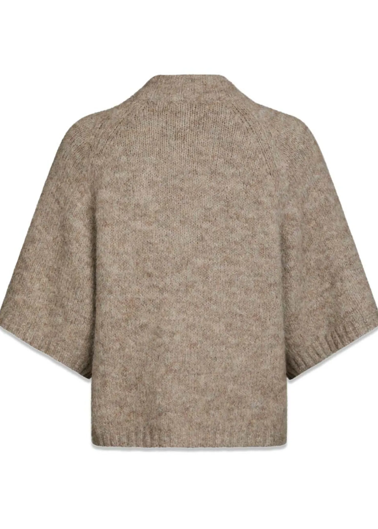 Neo Noir Benuta Fluffy Knit Cardigan