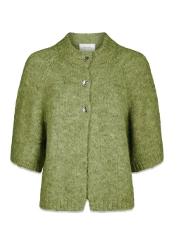 Neo Noir Benuta Fluffy Knit Cardigan