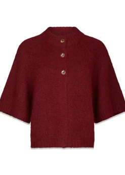 Neo Noir Benuta Fluffy Knit Cardigan