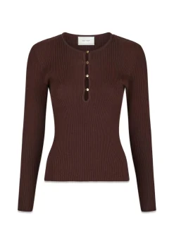 Neo Noir Carlton Knit Blouse