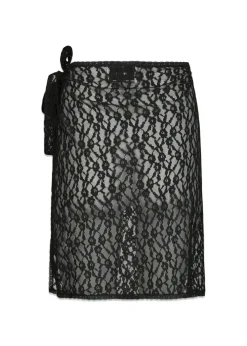 Neo Noir Diffana Wrap Skirt