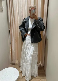 Neo Noir Felicia S Voile Skirt