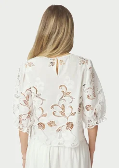 Neo Noir Fia Embroidery Blouse