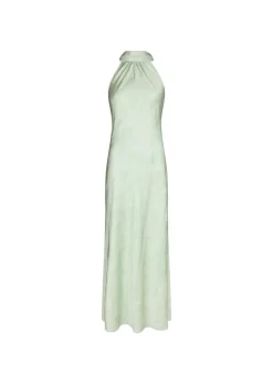 Neo Noir Fiona Pattern Satin Dress