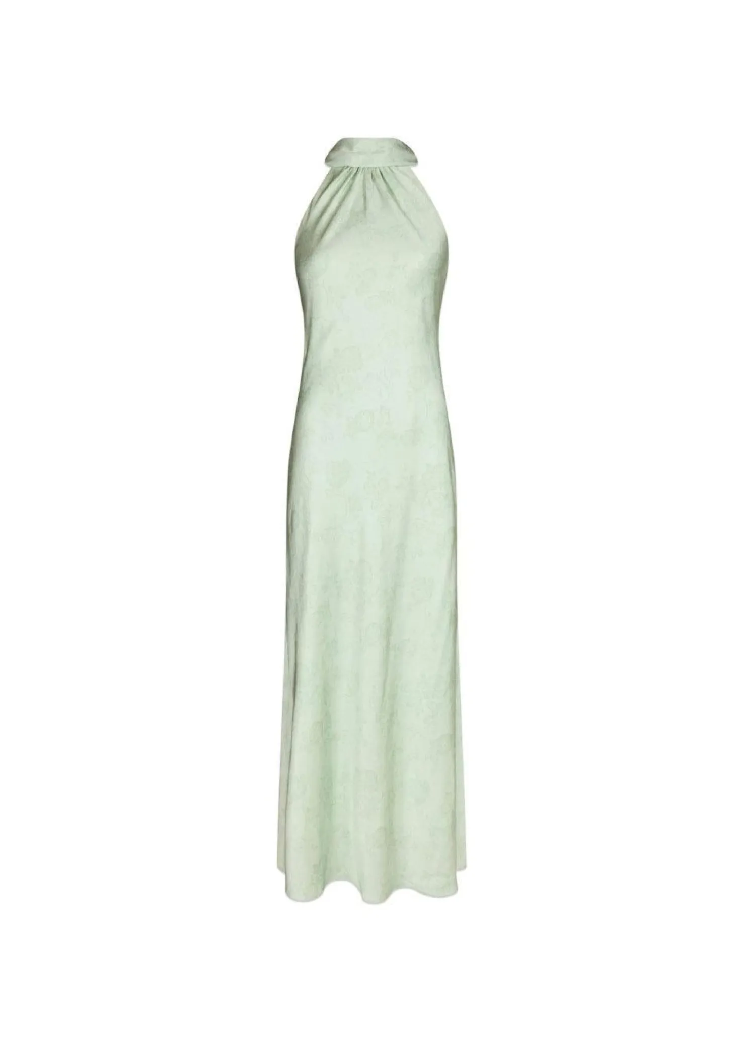 Neo Noir Fiona Pattern Satin Dress