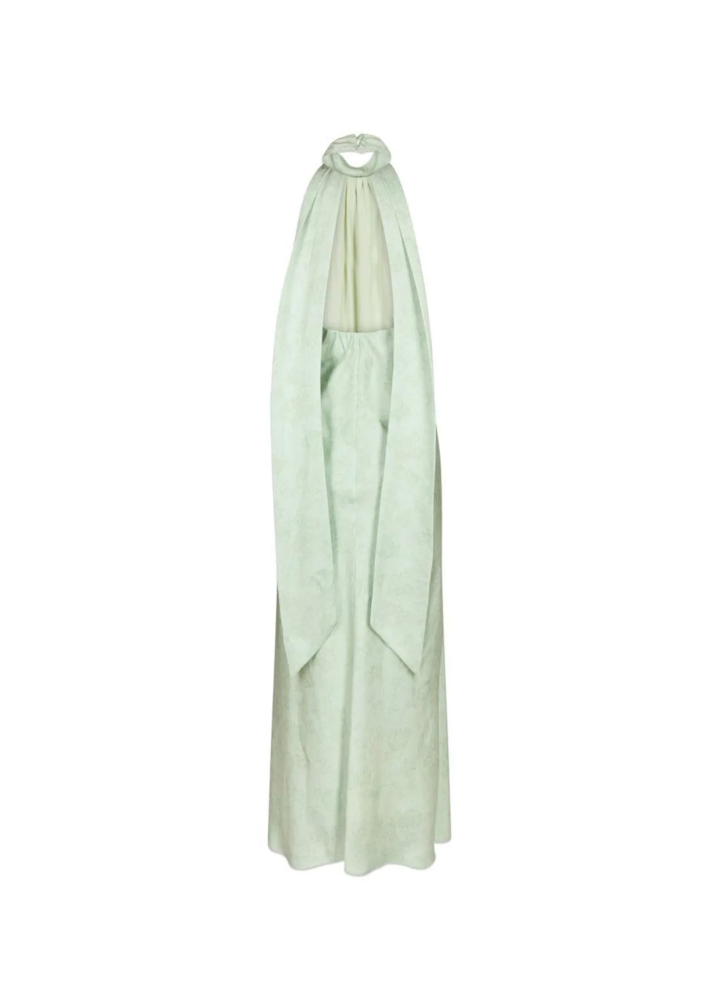 Neo Noir Fiona Pattern Satin Dress