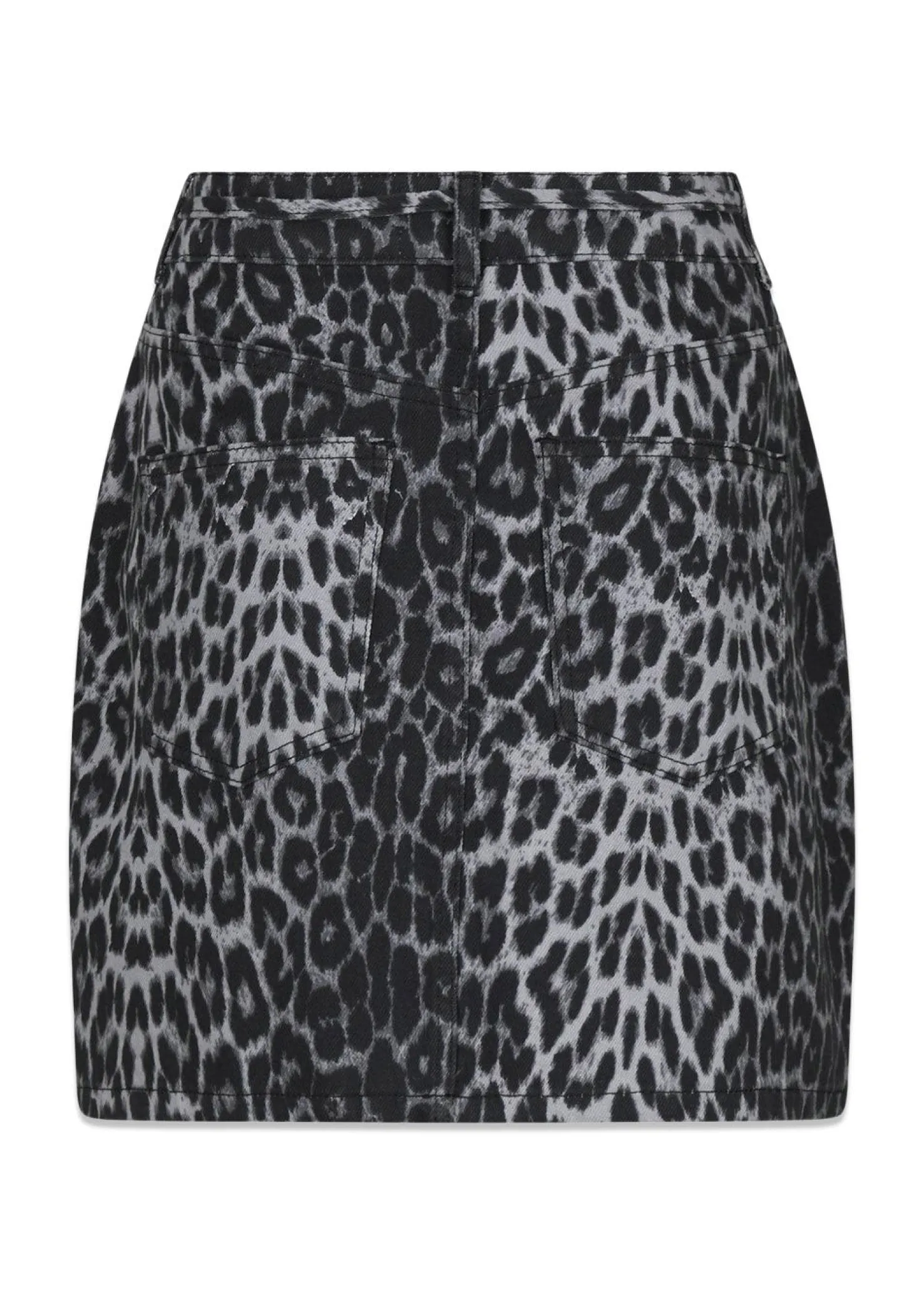 Neo Noir Henrietta Leopard Skirt