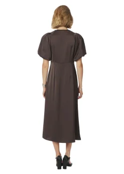 Neo Noir Illana Heavy Sateen Dress