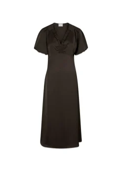 Neo Noir Illana Heavy Sateen Dress