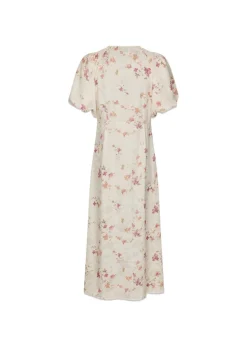 Neo Noir Illana Sateen Print Dress