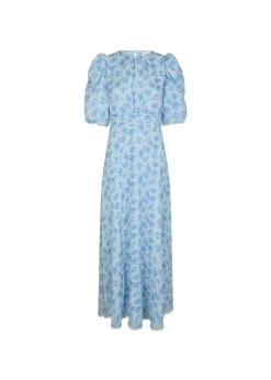 Neo Noir Kikka Chiffon Flower Dress