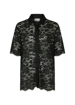 Neo Noir Lamari Lace Shirt