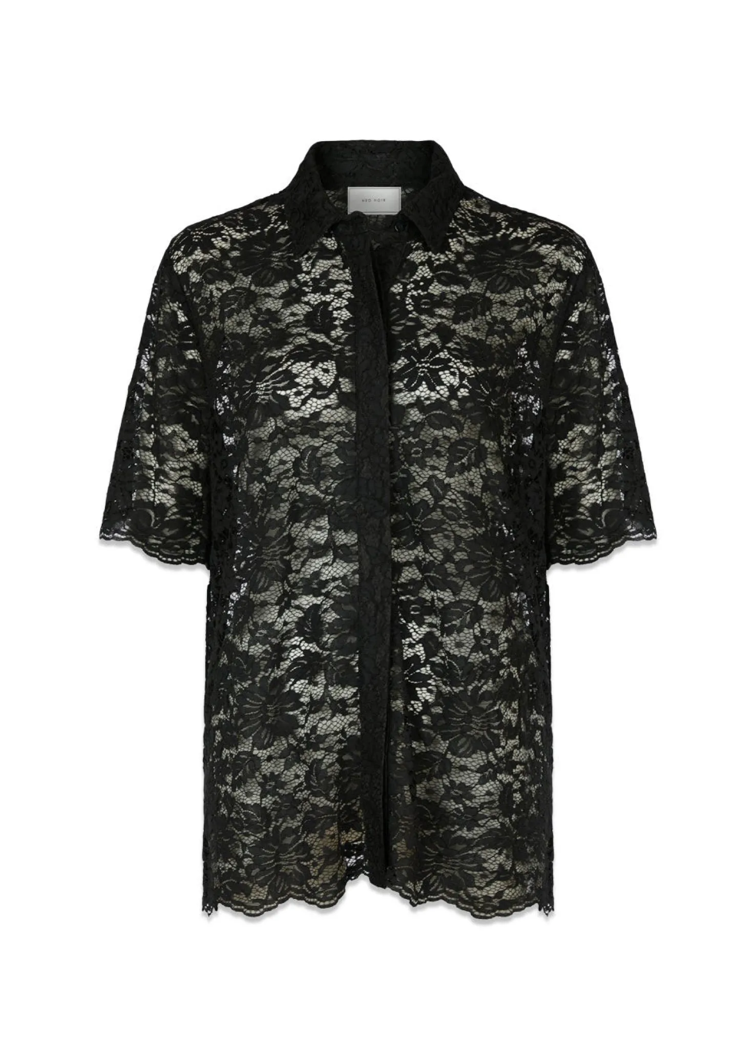 Neo Noir Lamari Lace Shirt