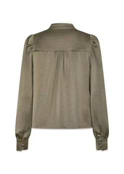 Neo Noir Rosslyn Heavy Sateen Blouse