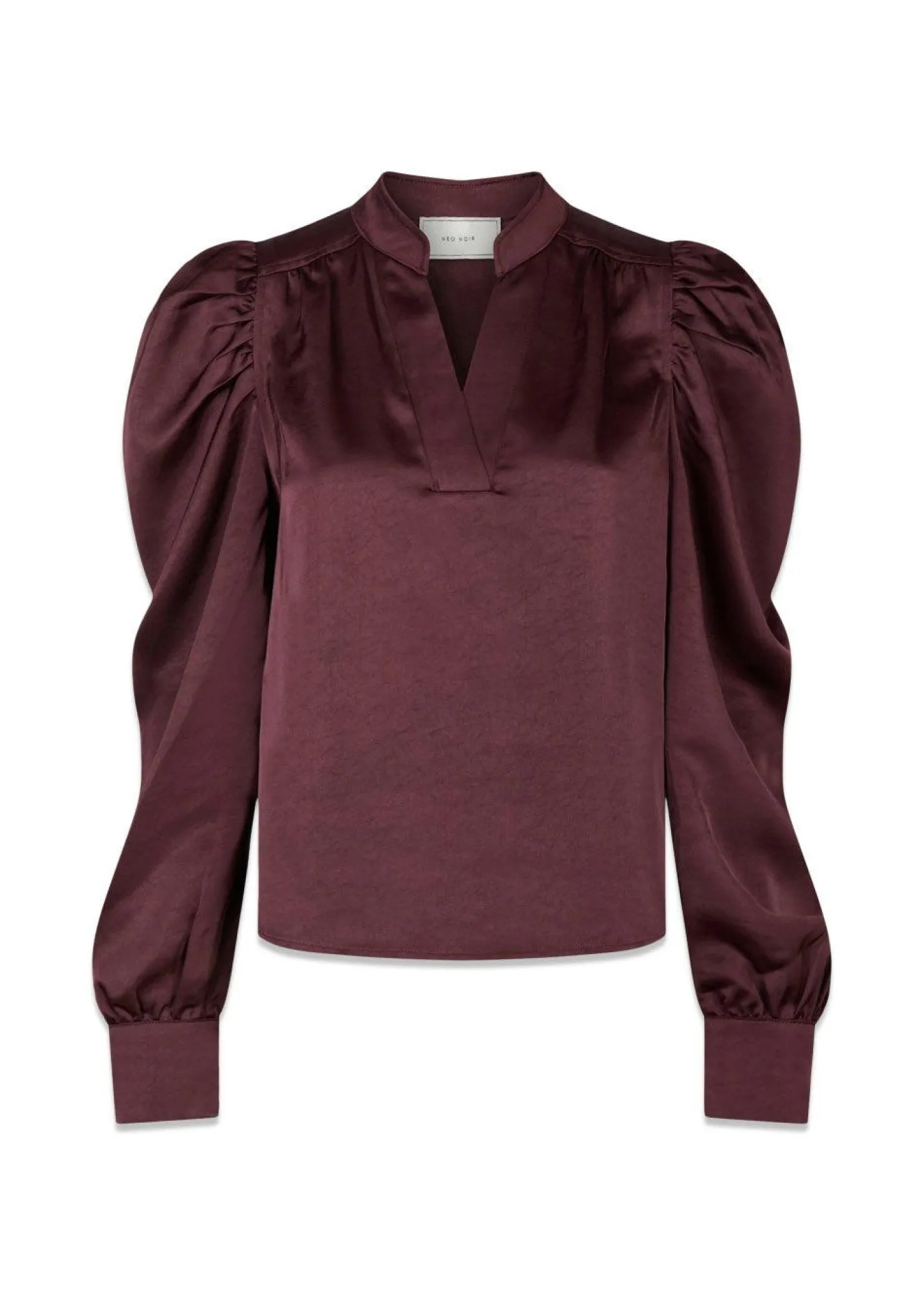 Neo Noir Rosslyn Heavy Sateen Blouse