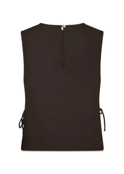 Neo Noir Svetlana linen Top