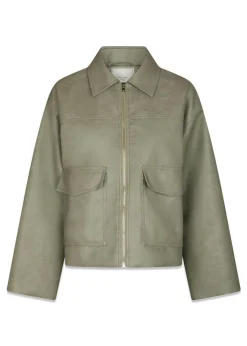 Neo Noir Titan Faux Leather Jacket