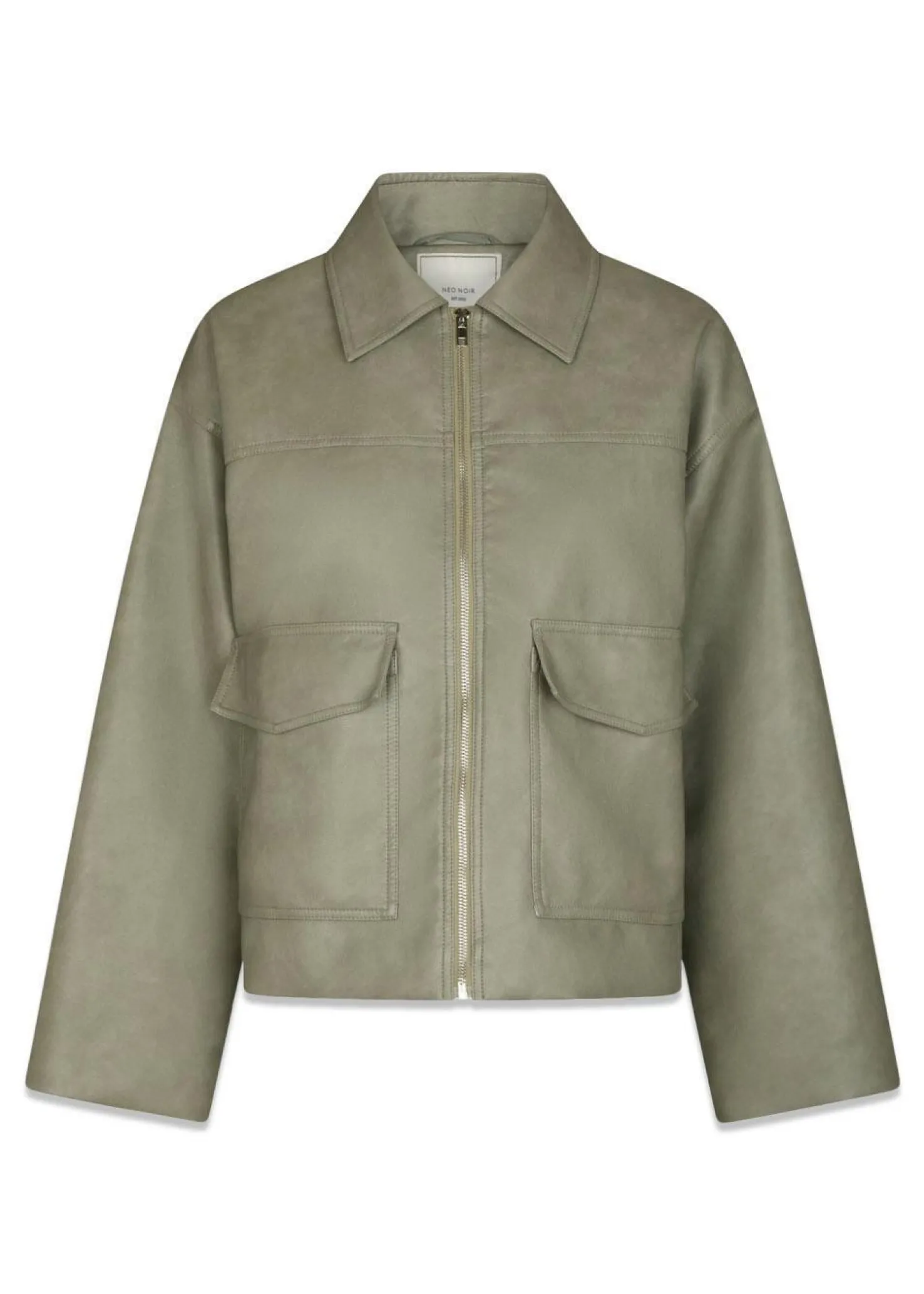 Neo Noir Titan Faux Leather Jacket