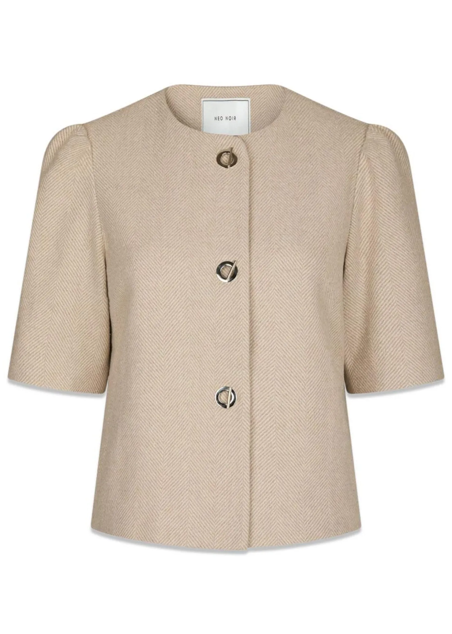 Neo Noir Xanthe Light Herringbone Blazer